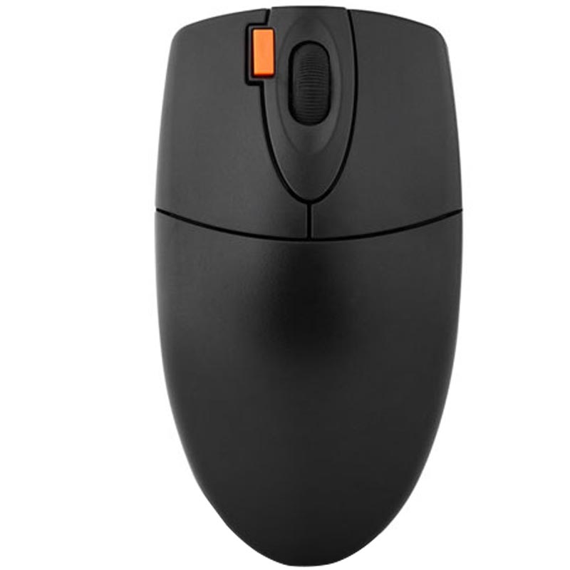 M0916-EVEREST SM-601 ÇİFT CLİCK USB SİYAH 1.8 MT KABLOLU OPTİK MOUSE